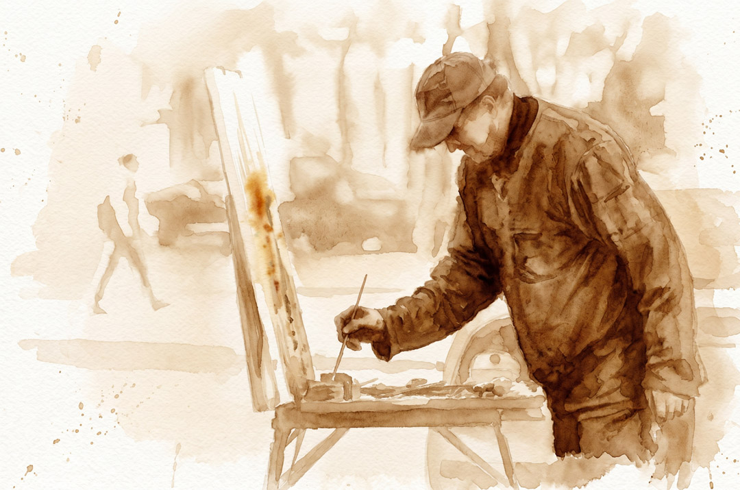 O pintor de palavras